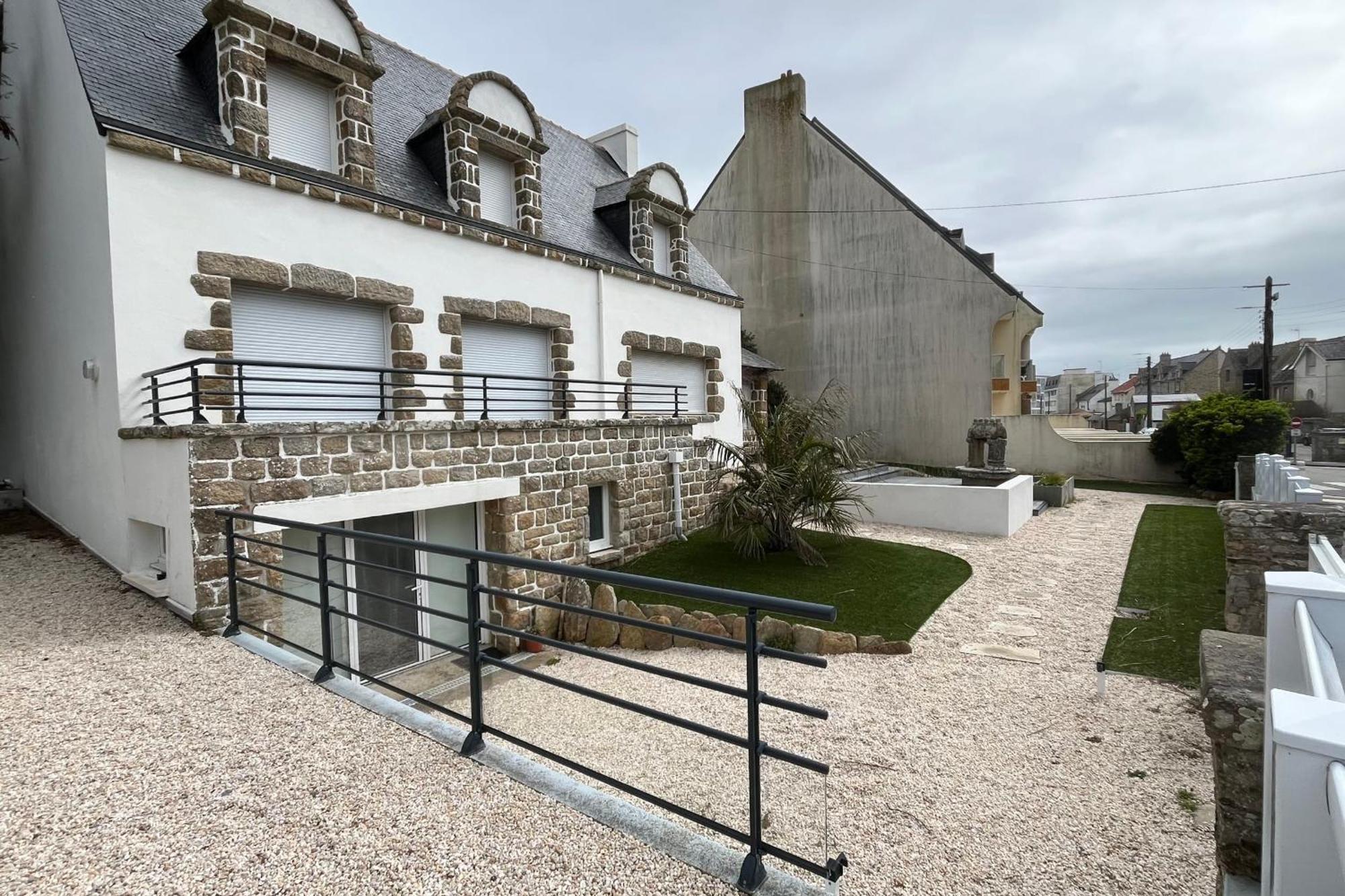 Grande Maison Vue Mer La Grande Plage A Pied Quiberon Exterior foto